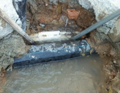 进贤测漏水之水管漏水
